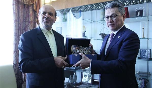 مدیرعامل شرکت ملی نفت ایران با معاون نخست‌‌وزیر قزاقستان دیدار کرد