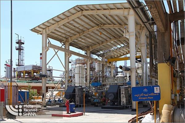 واحد تولید نیتروژن در پالایشگاه تهران راه اندازی شد