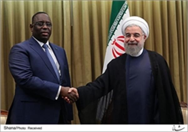 روحانی در دیدار با رئیس جمهوری سنگال: ایران به روابط با کشورهای آفریقایی اهمیت می دهد