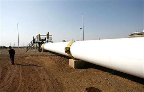 تست نهایی خط لوله برای آغاز صادرات گاز به عراق