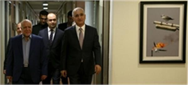 دیدار وزیر نفت با وزیر اقتصاد و انرژی آذربایجان