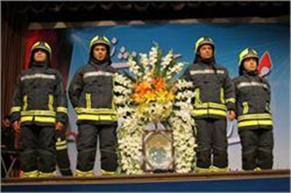 مراسم روز ایمنی و آتش نشانی منطقه ویژه اقتصادی پتروشیمی
