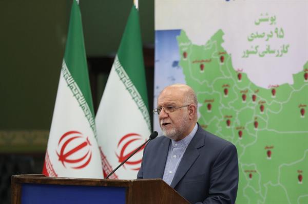 زنگنه: جمعیت زیر پوشش شبکه گاز رسانی به ۹۵.۱ درصد رسید