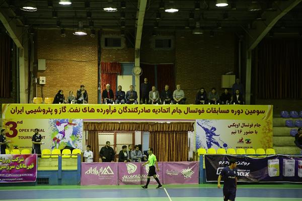 گزارش تصویری مرحله یک چهارم نهایی مسابقات فوتسال اتحادیه اوپکس 24