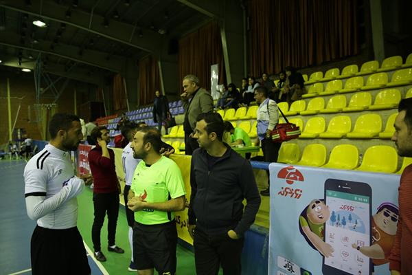 گزارش تصویری مرحله یک چهارم نهایی مسابقات فوتسال اتحادیه اوپکس 4