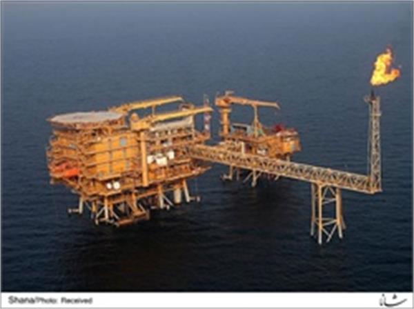 استمرار تولید ١٥ میلیون متر مکعب گاز در سکوی ١٨A پارس جنوبی