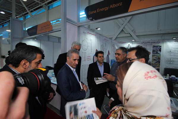 اولین روز نمایشگاه پایین دست نفت