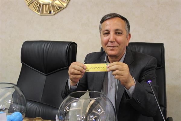 قرعه کشی سومین دوره مسابقات فوتسال اتحادیه صادرکنندگان فرآورده های نفت،گاز و پتروشیمی ایران 12