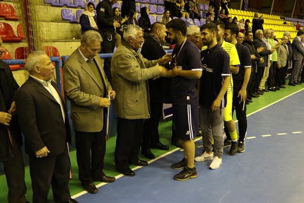 اختتامیه سومین دوره مسابقات فوتسال اتحادیه 90