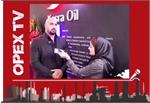 گفتگوی اوپکس تی وی با کسری حقیقی رئیس هیئت مدیره نفت کسری در حاشیه بیست و هفتمین نمایشگاه نفت