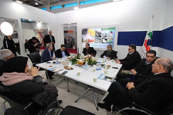 اولین روز نمایشگاه پایین دست نفت