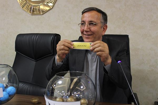 قرعه کشی سومین دوره مسابقات فوتسال اتحادیه صادرکنندگان فرآورده های نفت،گاز و پتروشیمی ایران 5