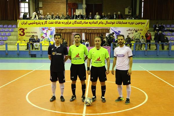 اختتامیه سومین دوره مسابقات فوتسال اتحادیه 7
