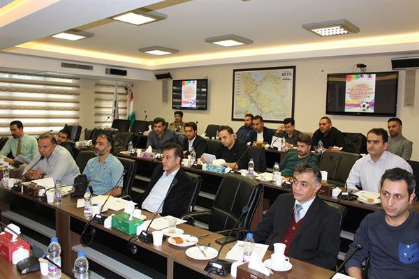 قرعه کشی سومین دوره مسابقات فوتسال اتحادیه صادرکنندگان فرآورده های نفت،گاز و پتروشیمی ایران 2