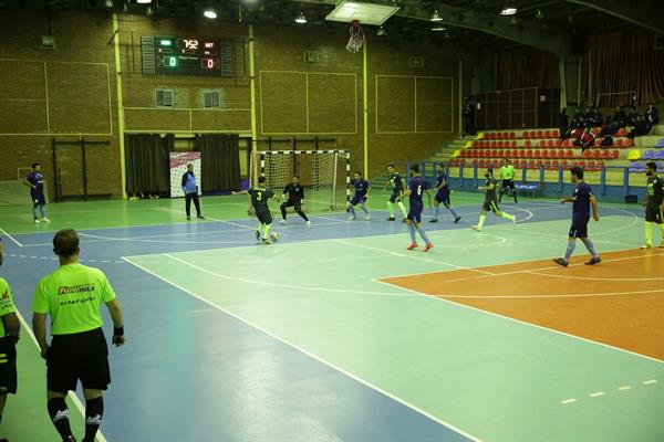 گزارش تصویری مرحله یک چهارم نهایی مسابقات فوتسال اتحادیه اوپکس 25