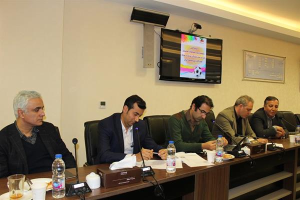 قرعه کشی سومین دوره مسابقات فوتسال اتحادیه صادرکنندگان فرآورده های نفت،گاز و پتروشیمی ایران 1