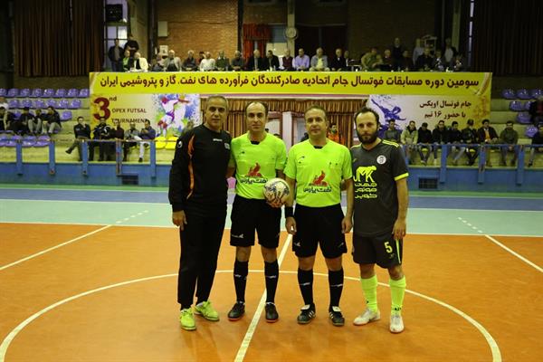 اختتامیه سومین دوره مسابقات فوتسال اتحادیه 38