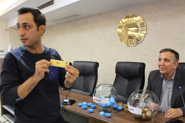 قرعه کشی سومین دوره مسابقات فوتسال اتحادیه صادرکنندگان فرآورده های نفت،گاز و پتروشیمی ایران 13