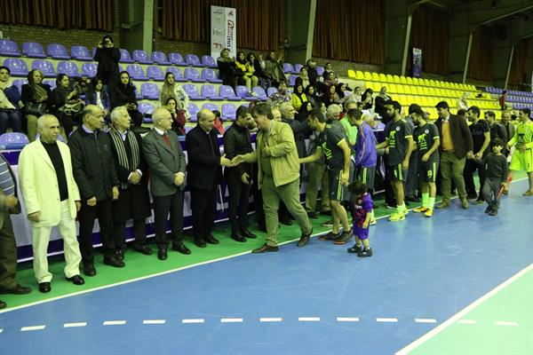 اختتامیه سومین دوره مسابقات فوتسال اتحادیه 92