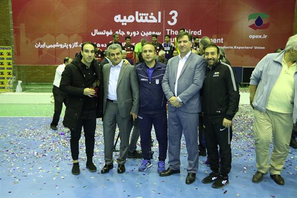 اختتامیه سومین دوره مسابقات فوتسال اتحادیه 109