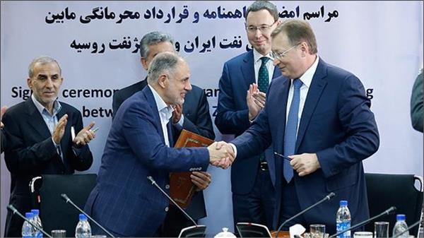 Iran signs oil deal with Zarubezhneft