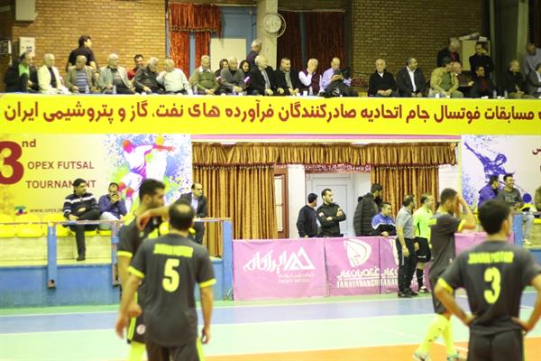 اختتامیه سومین دوره مسابقات فوتسال اتحادیه 55