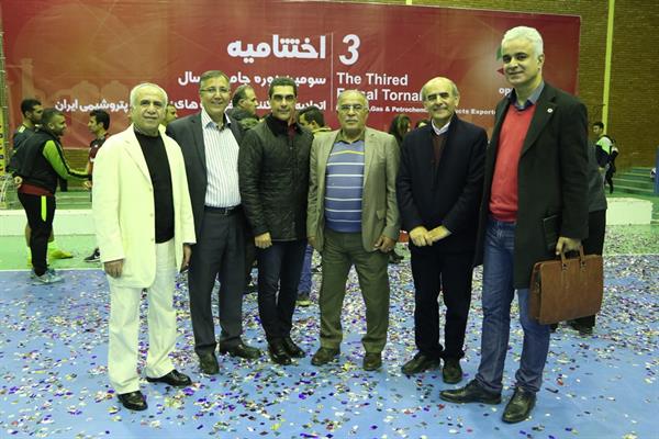 اختتامیه سومین دوره مسابقات فوتسال اتحادیه 111