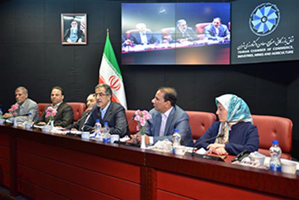 اولین سخنرانی هیات رییسه جدید اتاق تهران در دوره هشتم