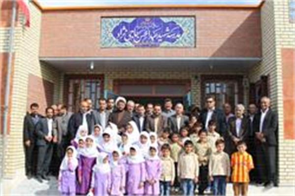 ساخت و افتتاح مدرسه توسط شرکت پتروشیمی زاگرس