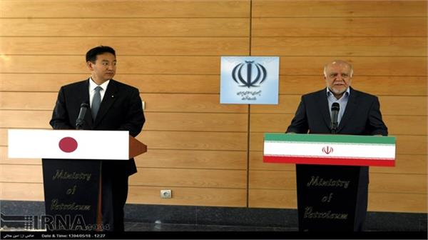 Zanganeh calls for Japanese involvement in oil projects