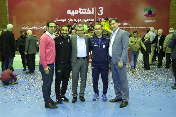 اختتامیه سومین دوره مسابقات فوتسال اتحادیه 108