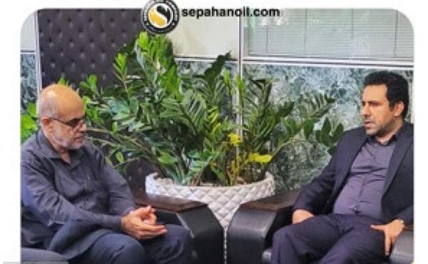دیدار مدیرکل‌صمت اصفهان با مدیرعامل نفت سپاهان