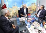 حضور جناب آقای دکتر محمد حسینی مدیر عامل صندوق توسعه و صادرات فرآورده های نفتی در غرفه اتحادیه