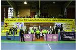 مراسم افتتاحیه سومین دوره مسابقات فوتسال اتحادیه صادرکنندگان فرآورده های نفت گاز و پتروشیمی ایران