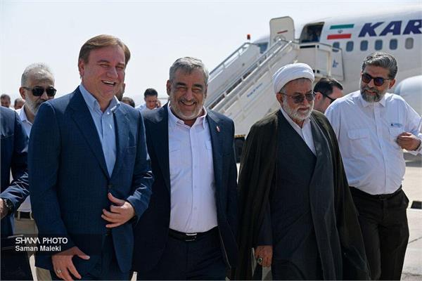 Acting oil minister tours Pars Energy Zone to assess war-damage repairs