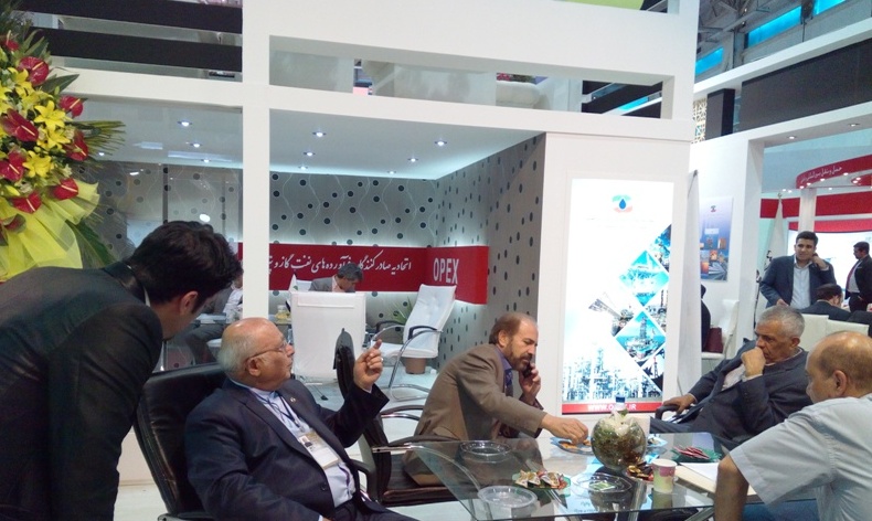 گزارش تصویری از غرفه اتحادیه اوپکس در بیستمین نمایشگاه بین المللی صنعت نفت